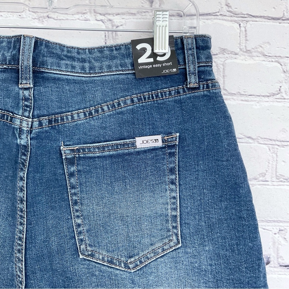 New Joe’s Jeans Vintage Easy Shorts High Rise Denim Size 29 Cut Off - Picture 6 of 7
